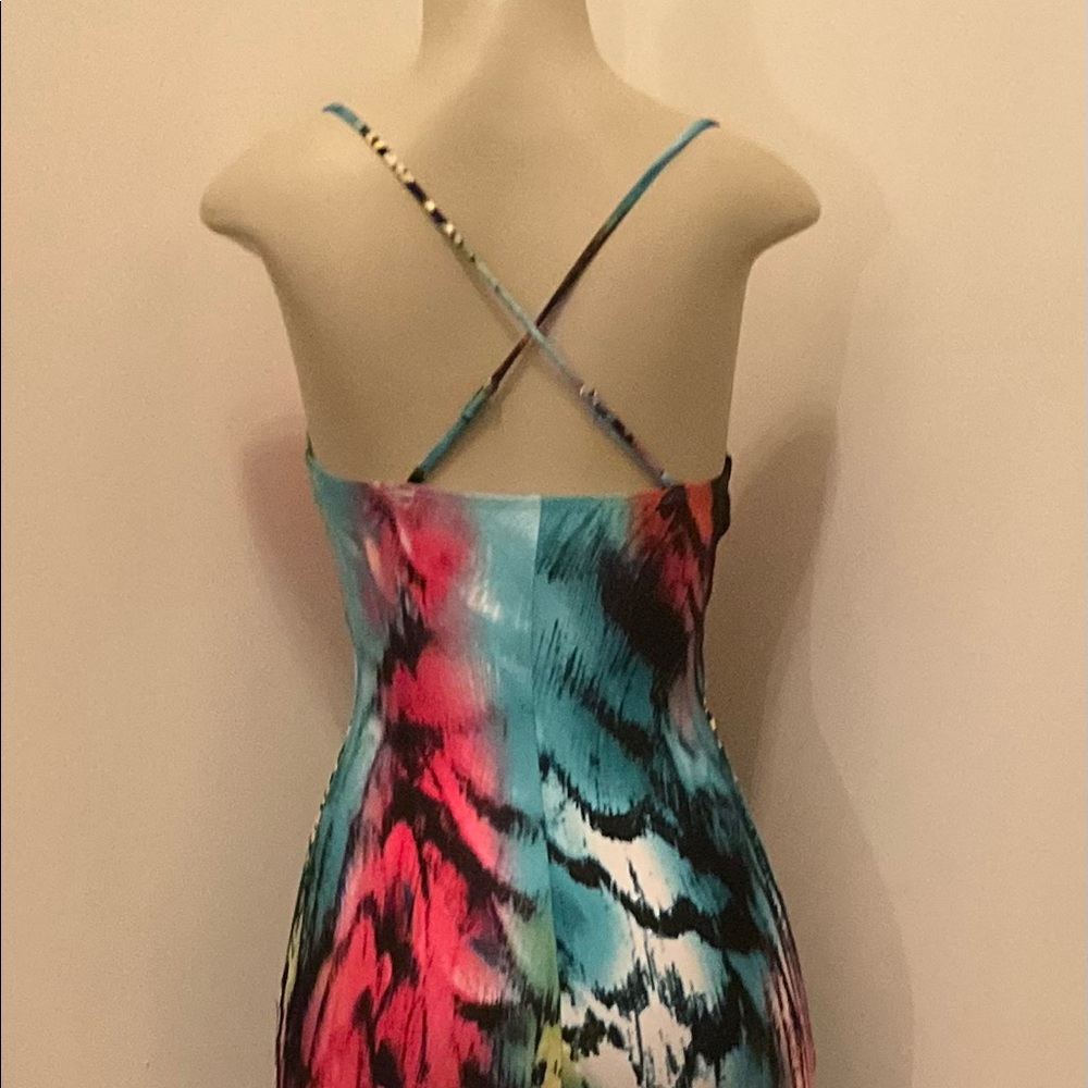 Mermaid Dress with cutout and Split - Picture 5 of 8